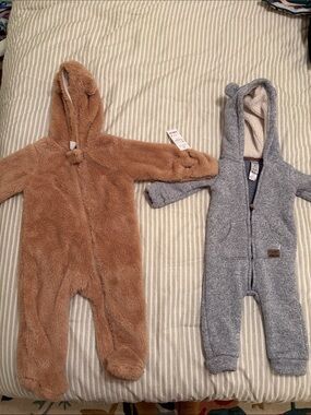 Bundle of 2 baby winter one piece